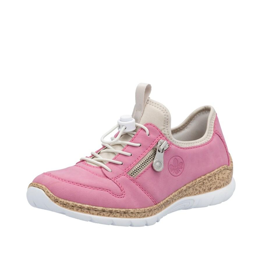 Слипоны Rieker, Pink/Rose