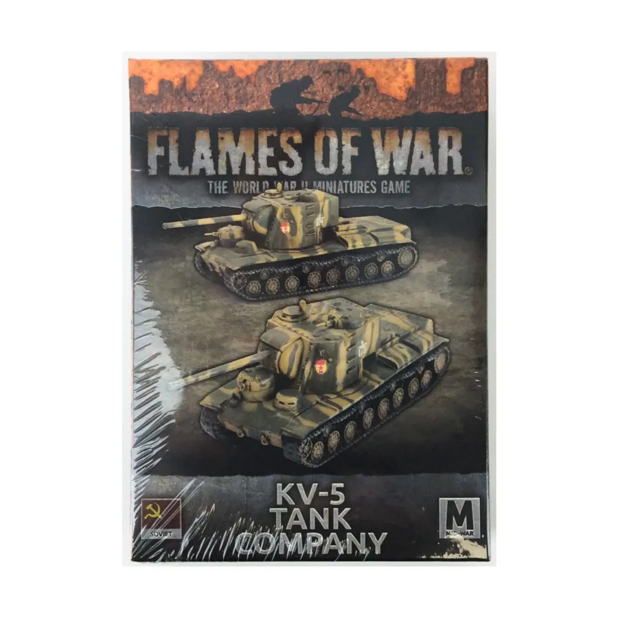 

Танковая рота КВ-5, Flames of War - WWII - Soviet - Tanks (4th Edition)