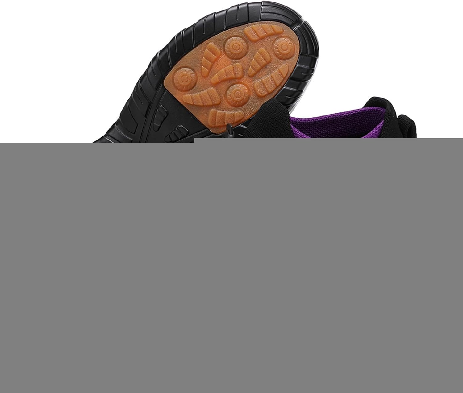 

Женские ортопедические кроссовки для ходьбы при плантарном фасциите, для бега и ходьбы, с нескользящей подошвой, эластичной амортизацией Toumov, фиолетовый