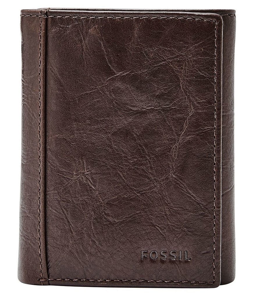 

Кошелек увеличенной емкости Fossil Neel тройного сложения, коричневый