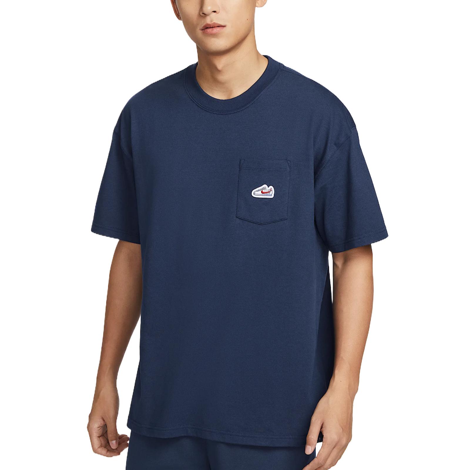 

Nike Футболка спортивная мужская deep navy blue, Синий, Nike Футболка спортивная мужская deep navy blue