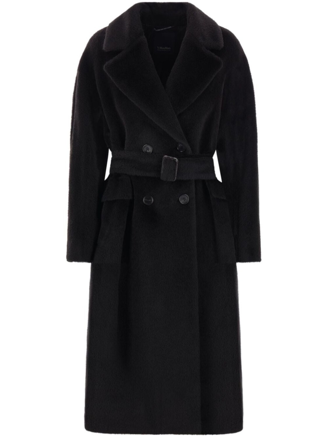 

Двубортное пальто Eugenio 'S Max Mara, черный
