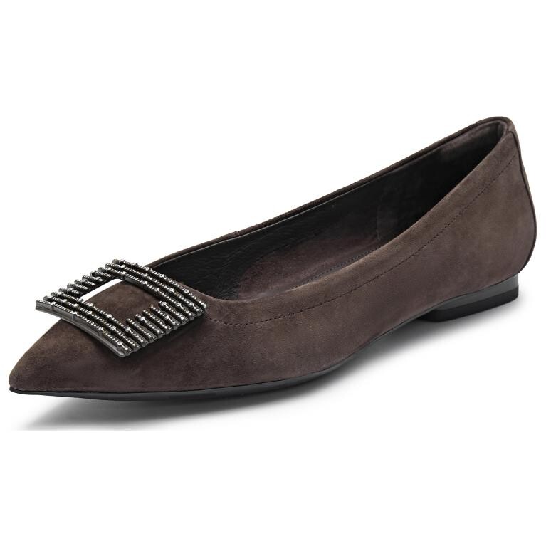 Туфли женские повседневные Women's Casual Shoes Women's Staccato, цвет Meteorite Gray — фото 2