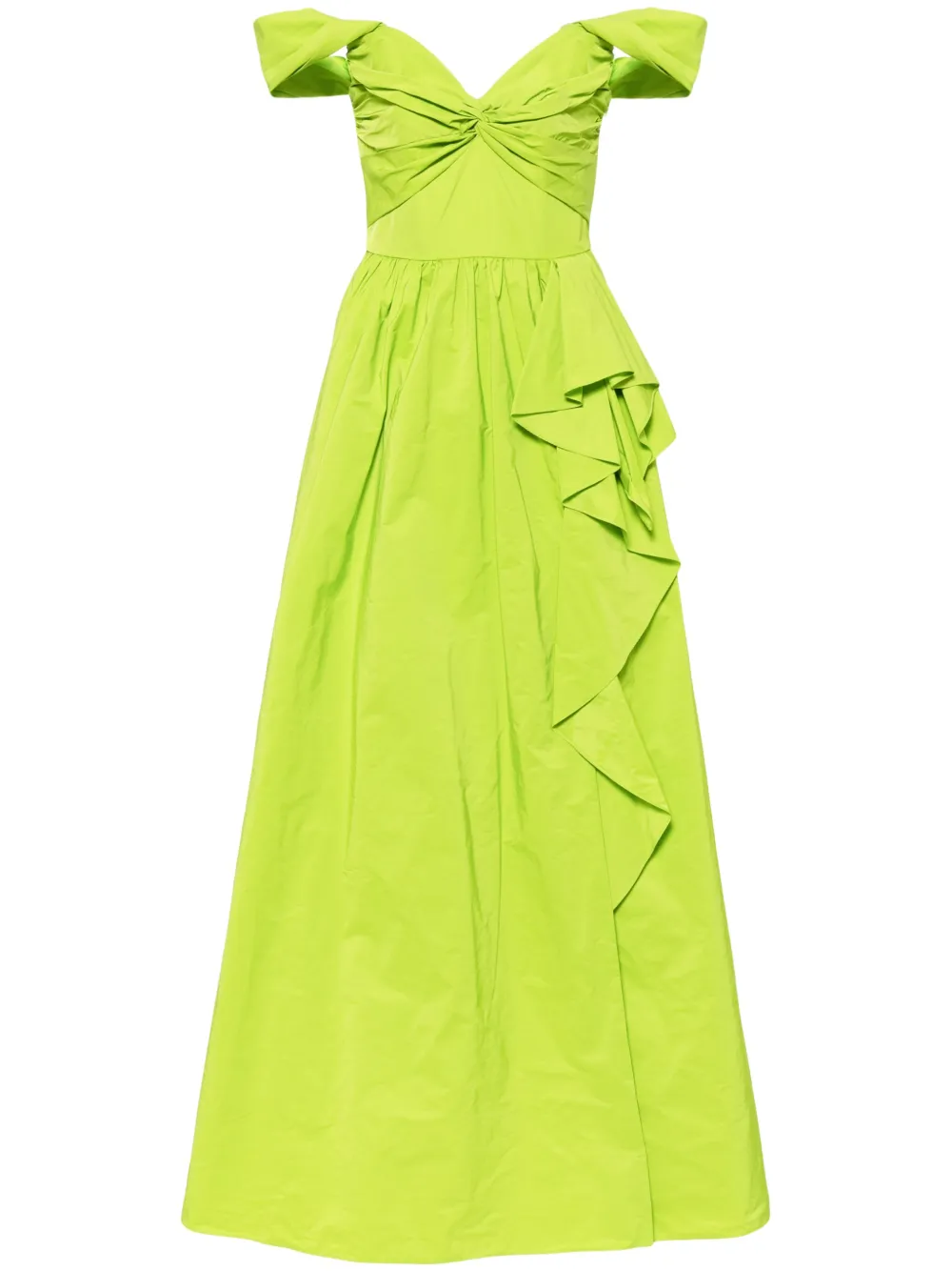 

Вечернее платье Twist Marchesa Notte, зеленый