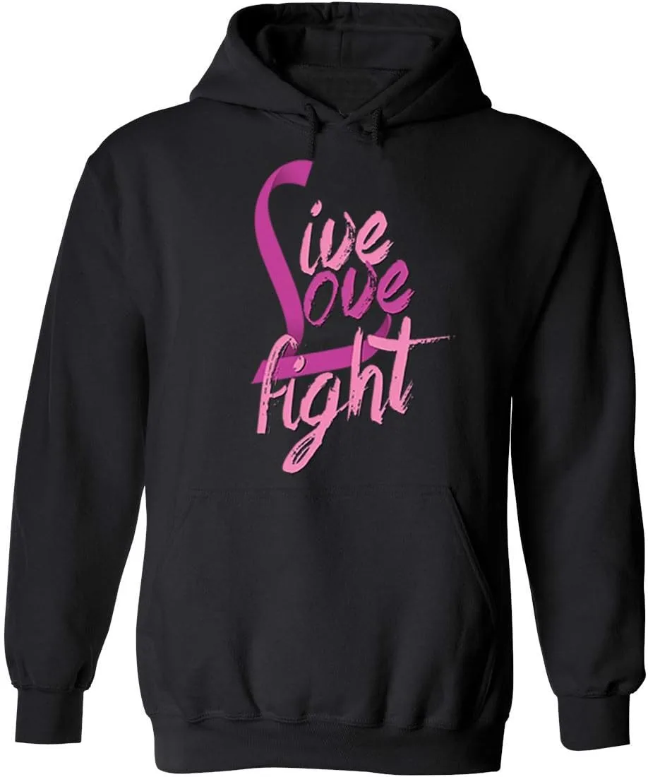 

Толстовка с капюшоном Live Love Fight Unisex Pullover Hoodie Camalen