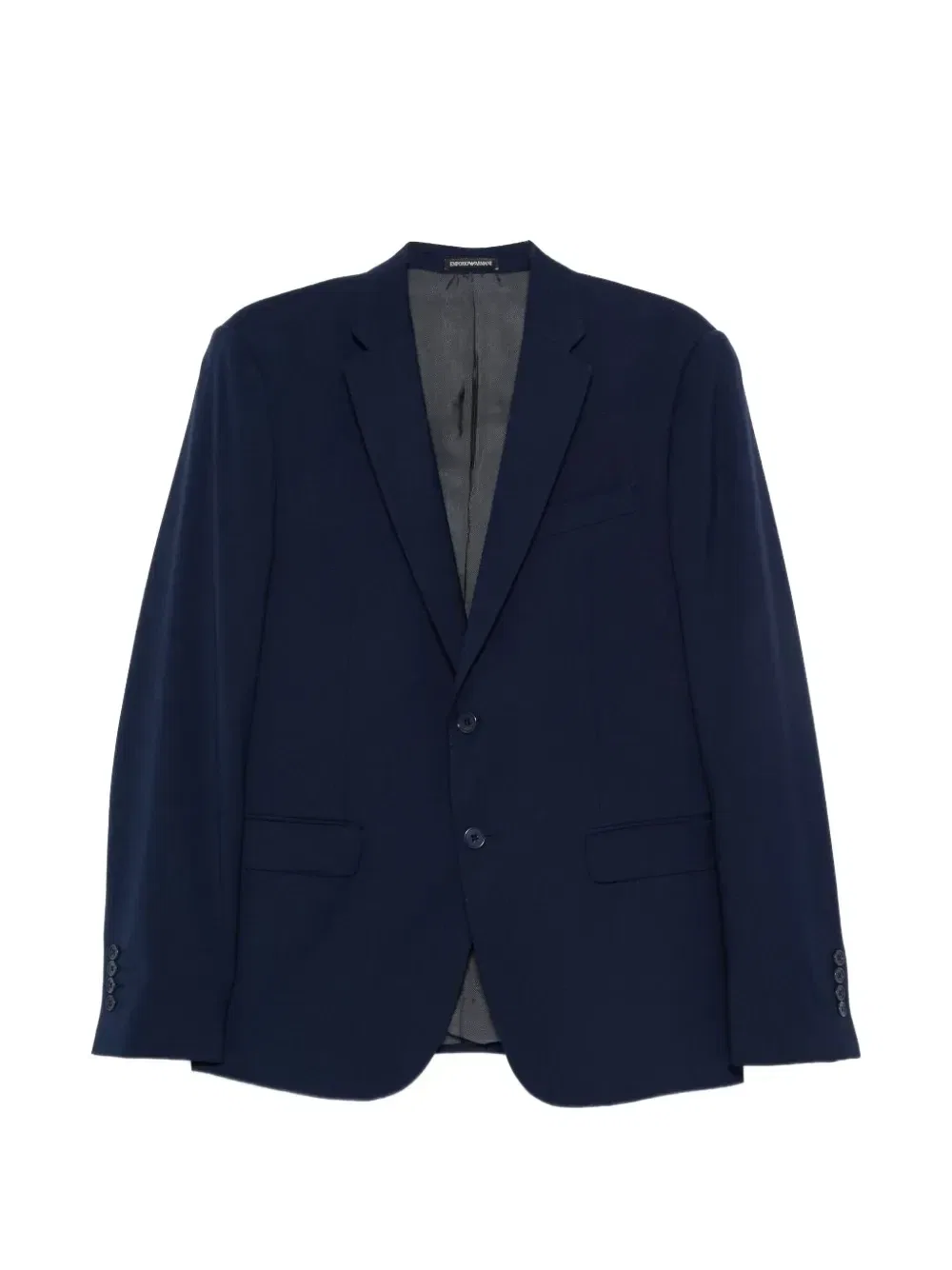Однобортный костюм EMPORIO ARMANI, синий