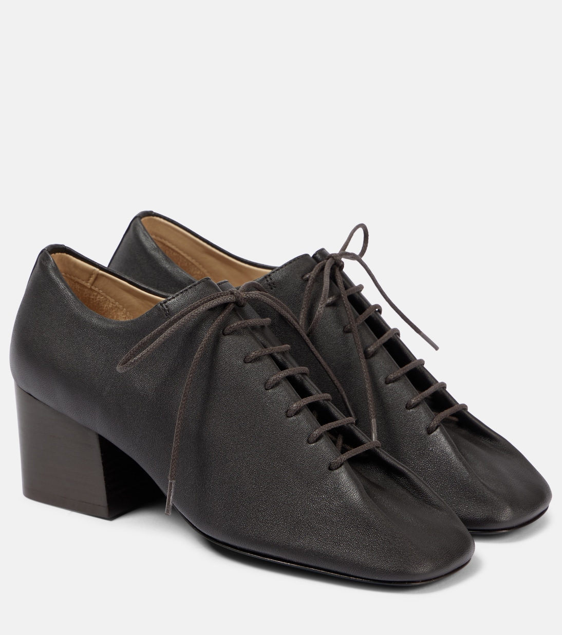 Кожаные дерби Souris Lemaire, Dark Chocolate