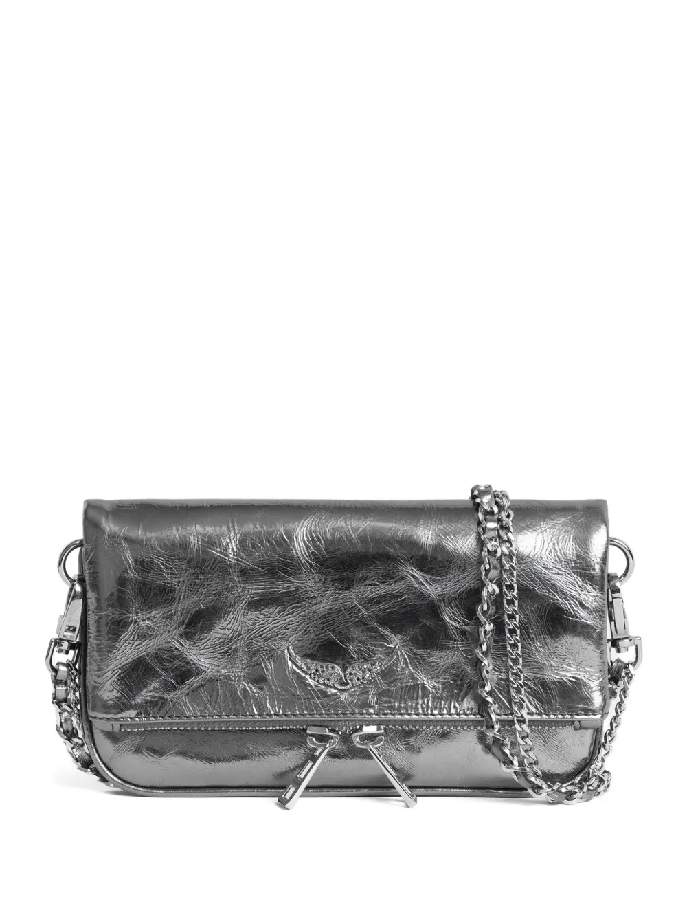

Сумка-клатч Rock Nano Vintage Zadig&Voltaire, серебристый