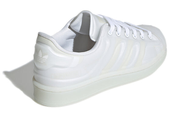 Кроссовки оригиналы superstar futureshell j Adidas, белый — фото 4