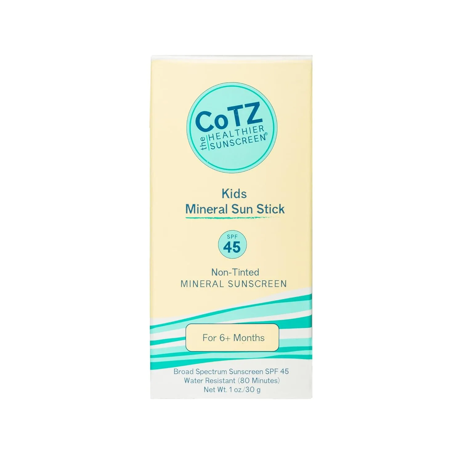 Минеральный солнцезащитный стик CoTZ для детей | SPF 45 | Мягкий | Не оставляет следов 28.35 г (1 шт.) — фото 3