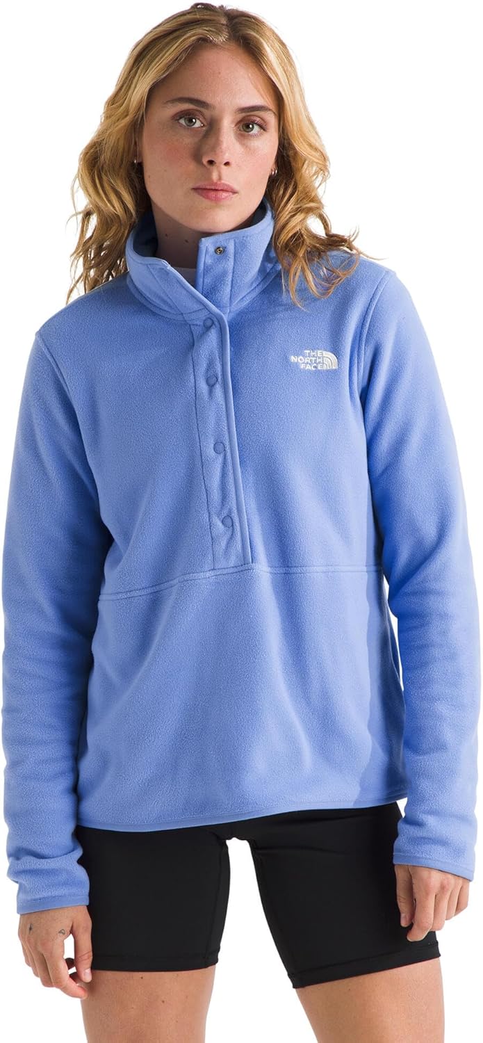

The North Face Женская флисовая кофта Glacier с полузастёжкой на кнопках, Virtual Blue