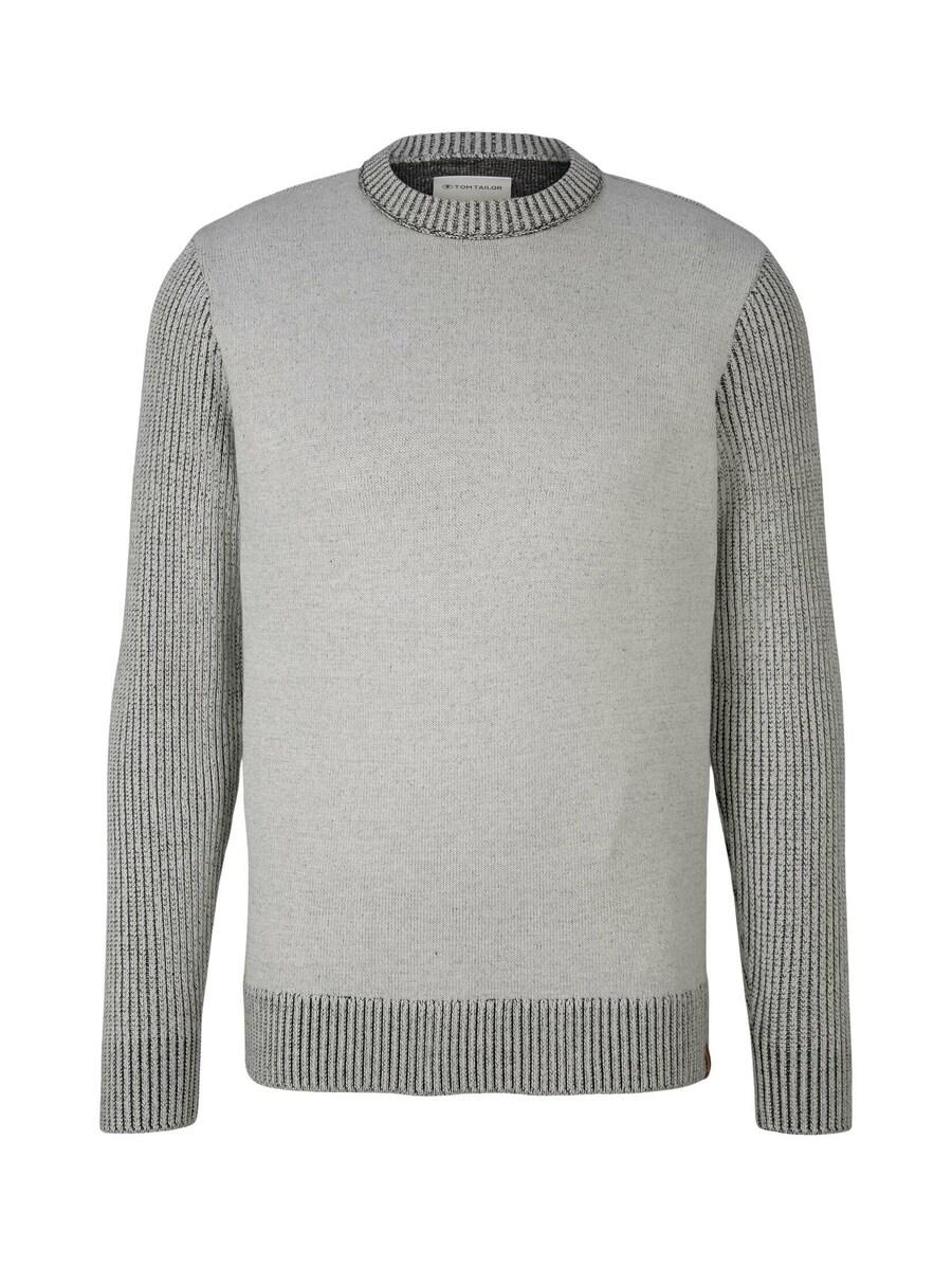 

Свитер TOM TAILOR, цвет Anthracite/Light grey