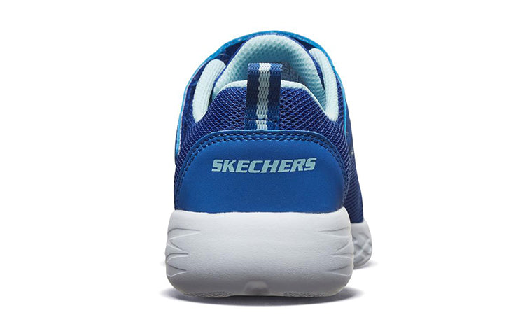 Беговые кроссовки Skechers Go Run 600 Low-Top Sneakers K Blue, синий — фото 4