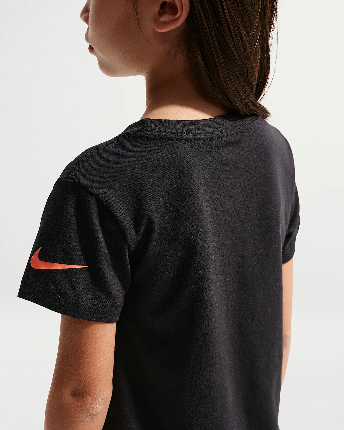 Детская футболка Nike Floral Jersey, Black — фото 2