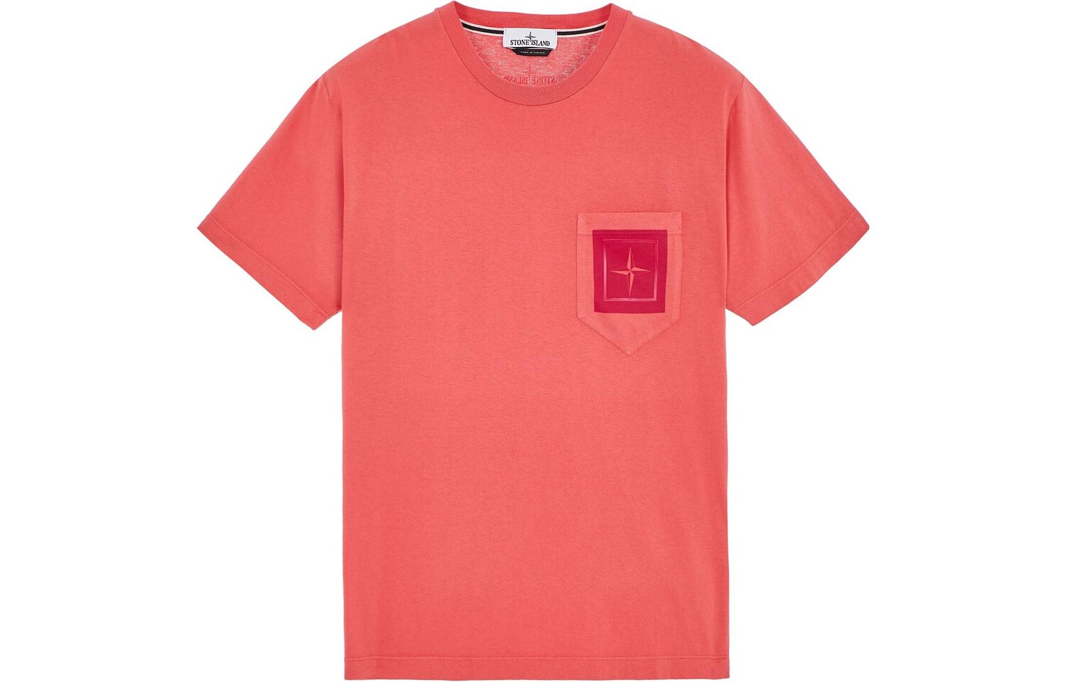 

Футболка мужская красная Stone Island, красный