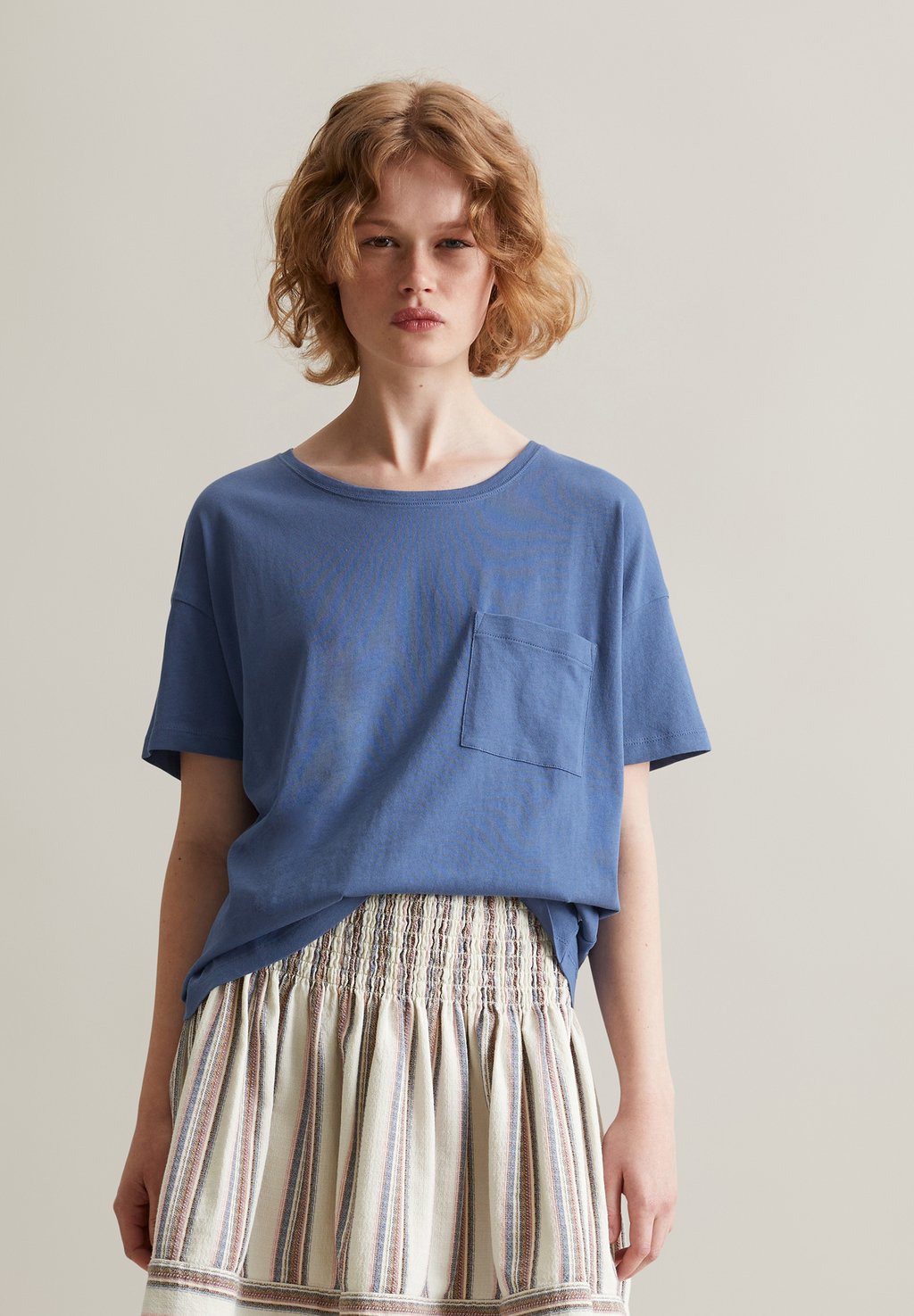

Базовая футболка RELAXED Marc O'Polo DENIM, синий