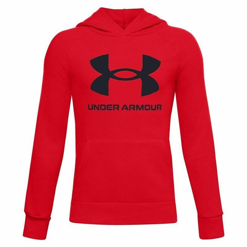 

Толстовка с большим логотипом Criança Rival UNDER ARMOUR, цвет rojo
