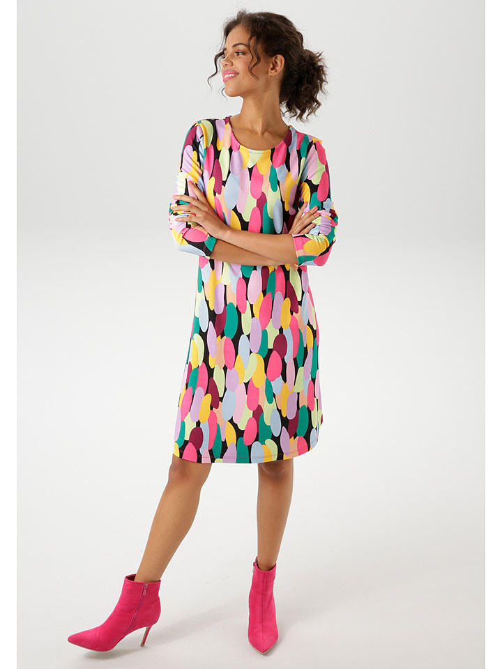 

Короткое платье Aniston, красочный