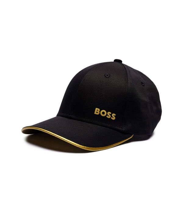 

Кепка мужская Boss Green с золотым декором, черный