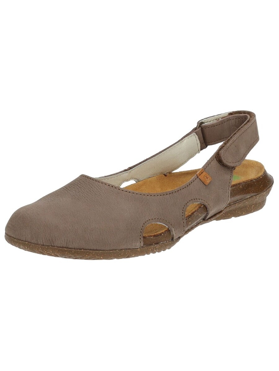 

Балетки EL NATURALISTA Ballet Flats with Strap, цвет Mocha