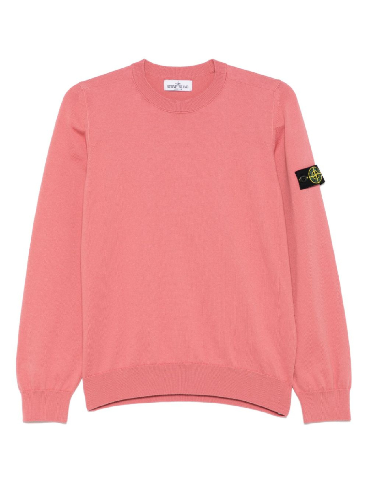 

Свитер с нашивкой Compass Stone Island Junior, розовый