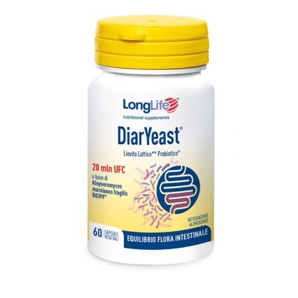 

DiarYeast LongLife 60 капсул Longlife Srl