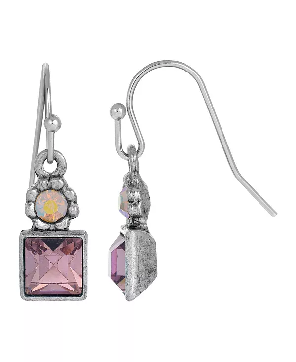 

Серьги из аметистовой проволоки 2028, purple