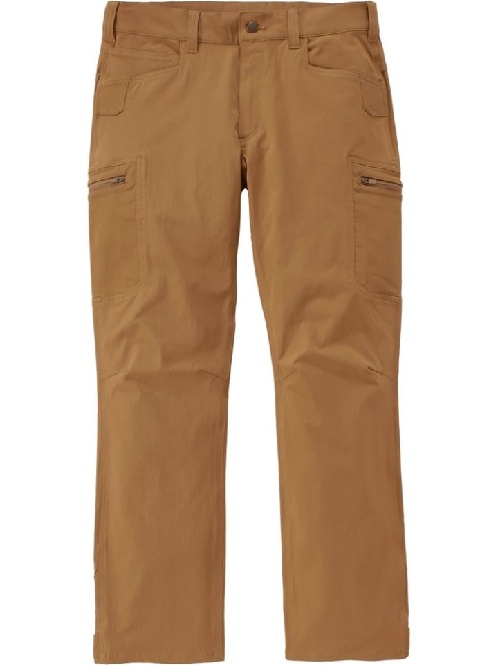 

CARHARTT Рабочие брюки "Slim Tapered Mid Tier Pant" коричневого цвета