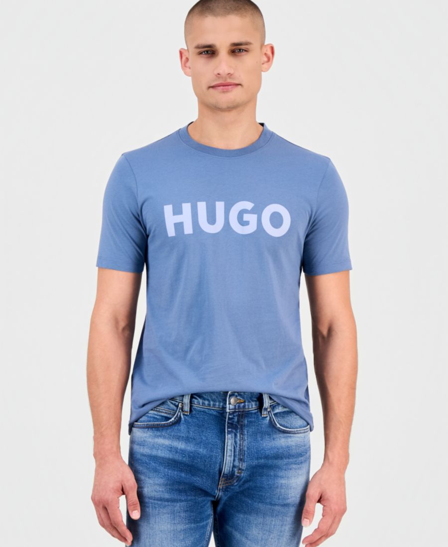 

Мужская футболка Dulivio с коротким рукавом и круглым вырезом с логотипом Hugo Boss, Blue, Синий, Мужская футболка Dulivio с коротким рукавом и круглым вырезом с логотипом Hugo Boss, Blue