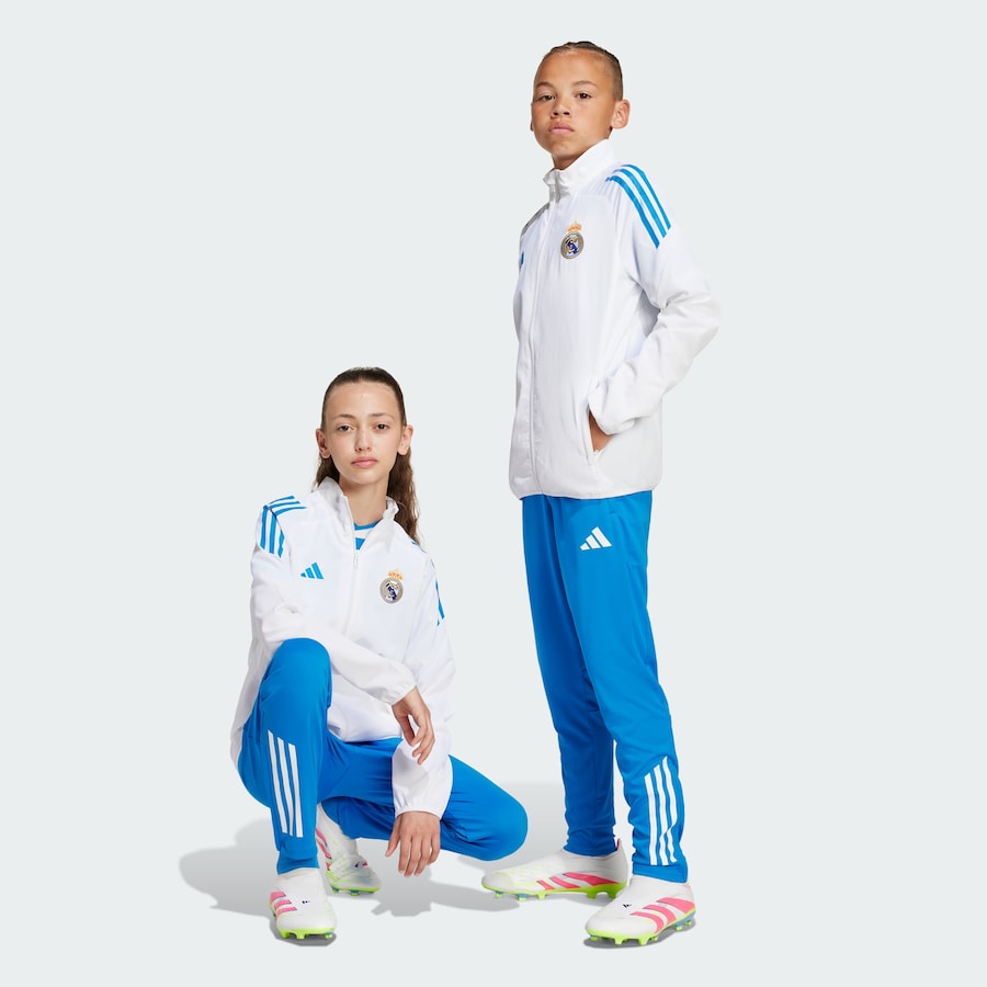 Облегающие спортивные брюки ADIDAS PERFORMANCE Real Madrid Tiro 25 Competition, синий/темно-синий — фото 2