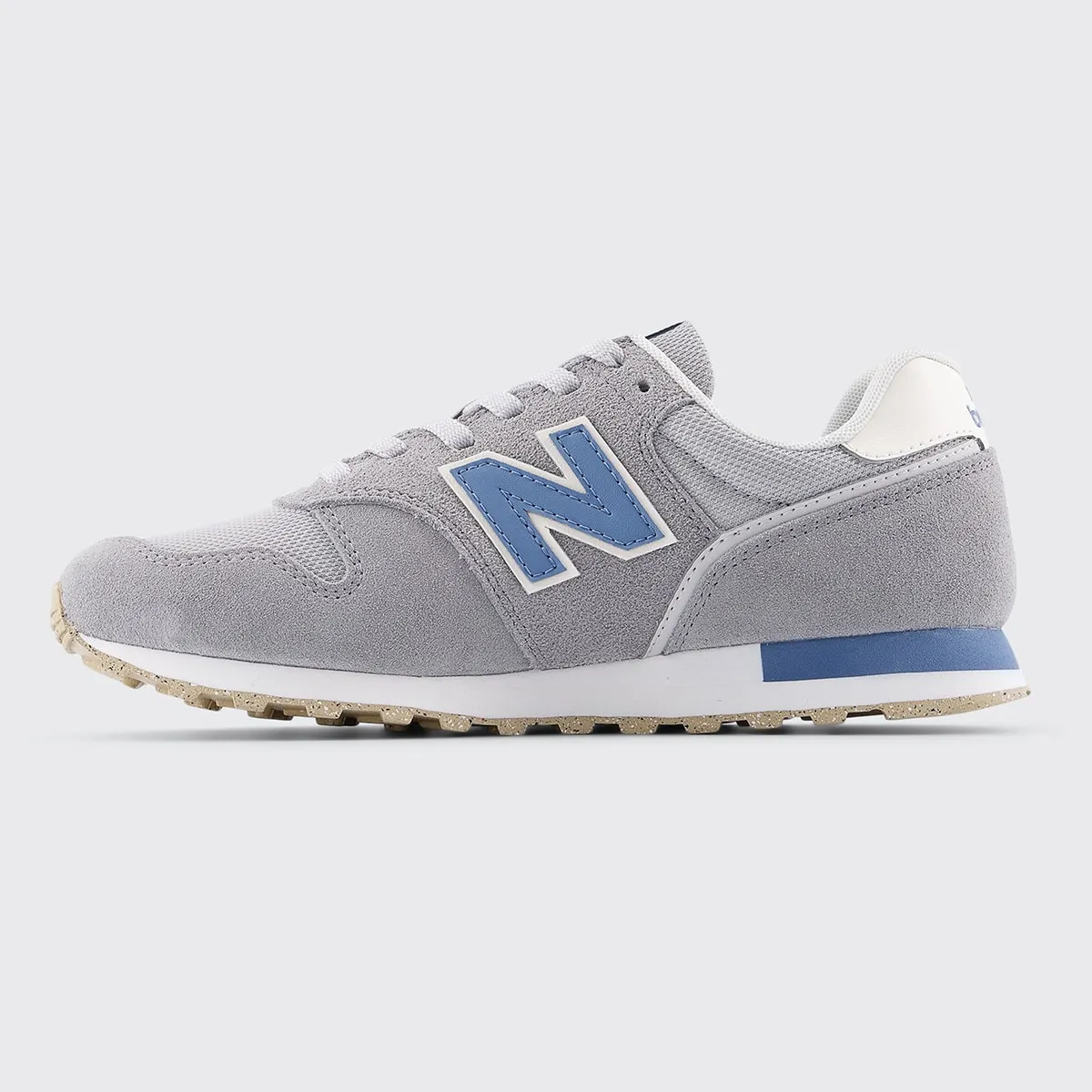 Женские повседневные кроссовки 373 v2 New Balance, серый/синий — фото 3
