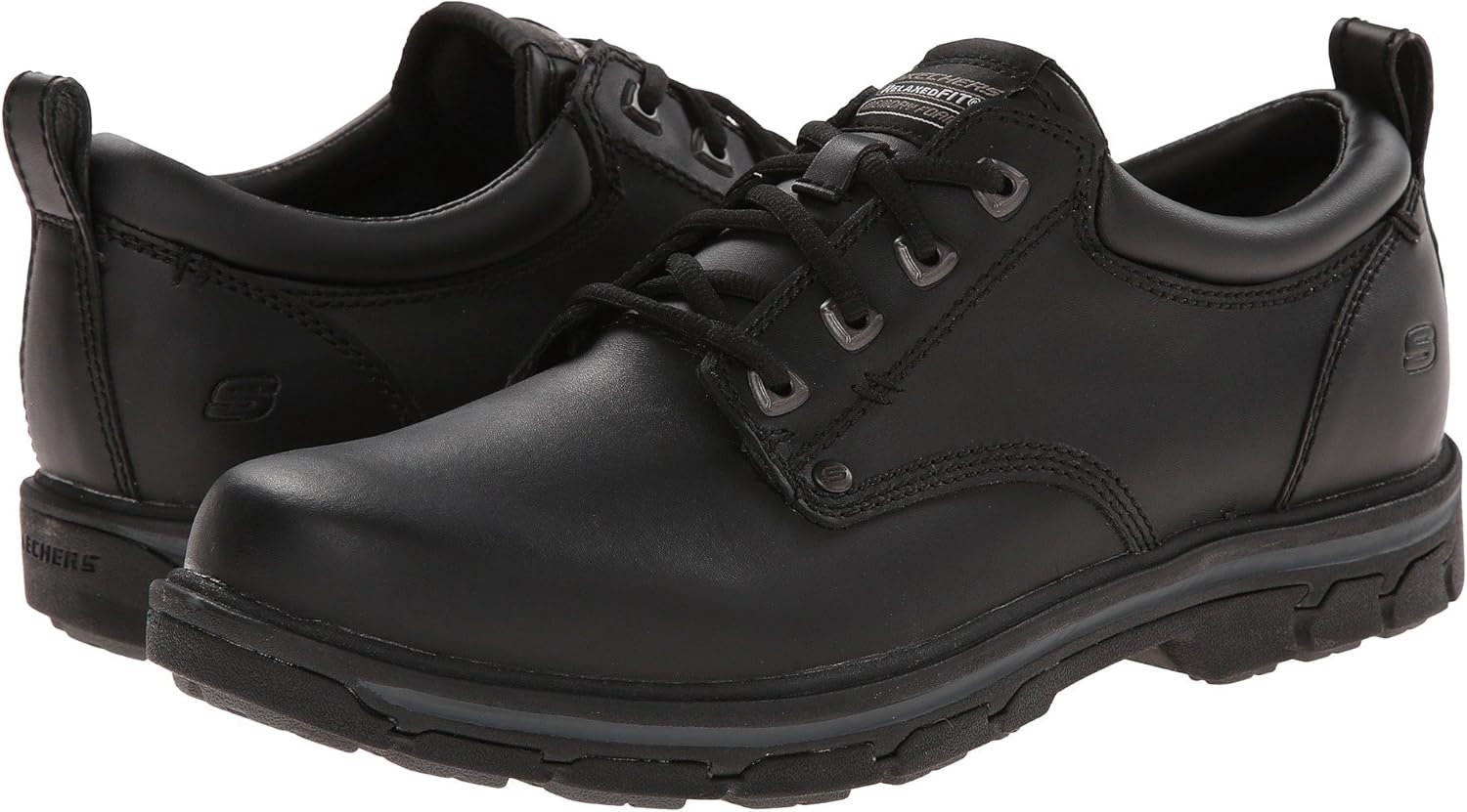 Мужские кроссовки Skechers Rilar Oxford, черный — фото 2