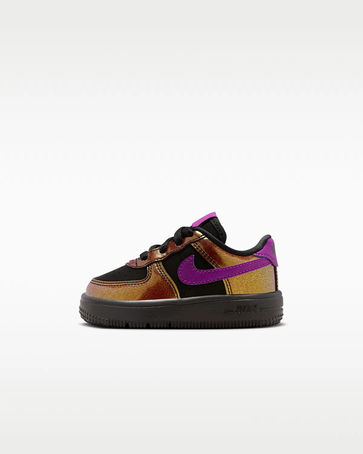 Детские кроссовки Nike Force 1 Low LV8 4, Black/Bold Berry