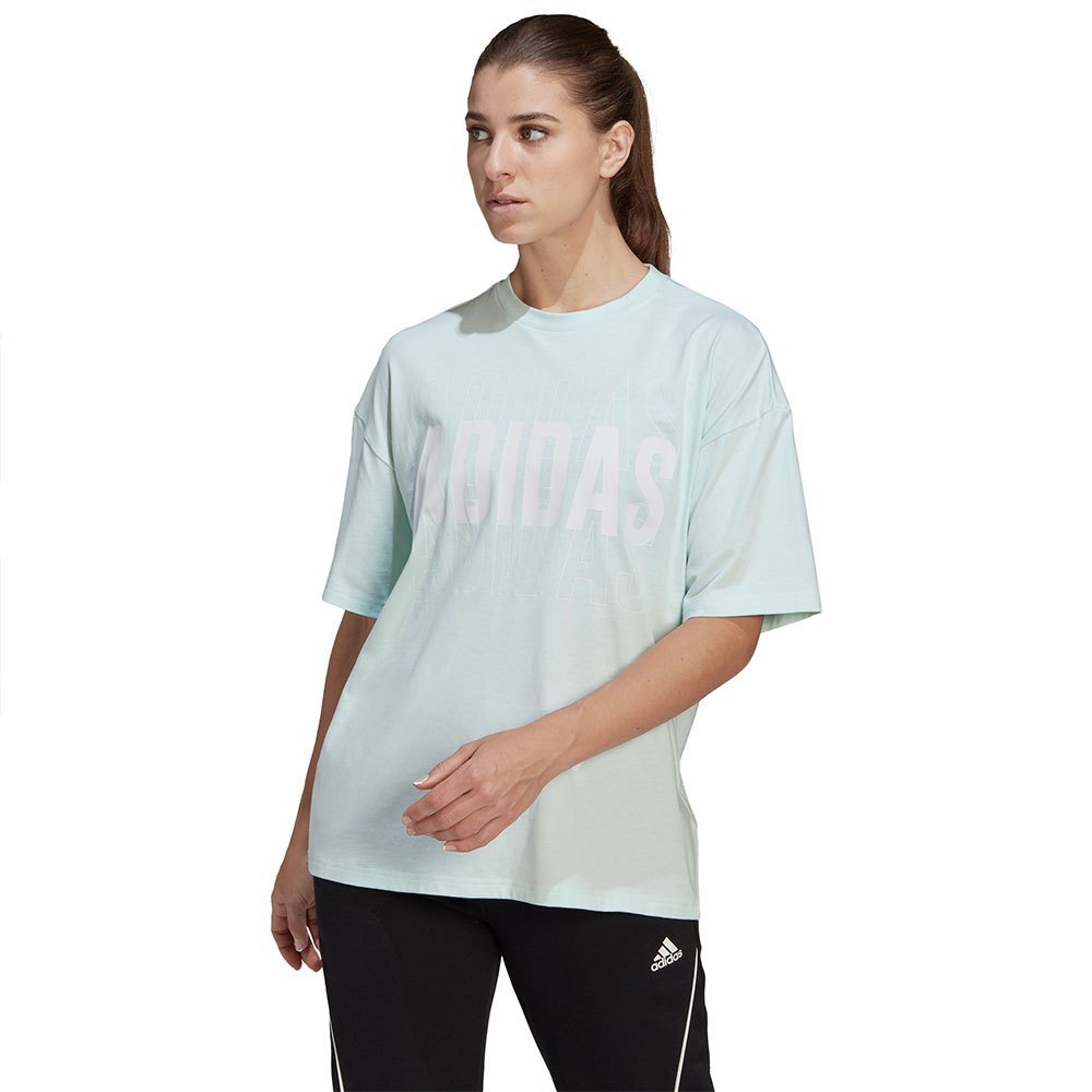 

Футболка adidas Bluv Q2 OV, синий