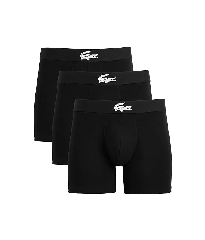 Трусы боксеры 3 шт. Lacoste, Cypress/Black