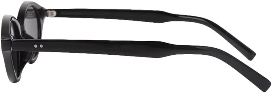 

Солнцезащитные очки LVTFCO Trend в черепаховой оправе «кошачий глаз» для женщин и мужчин, с заклепками, в узкой оправе, с защитой от УФ-излучения UV400, C1