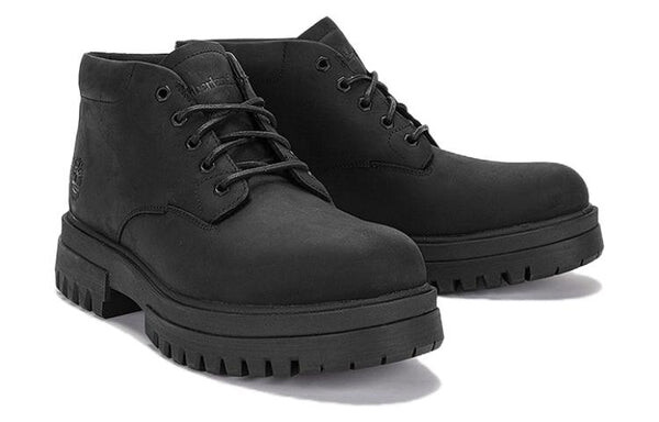 Кроссовки arbor road waterproof chukka boot 'black full grain' Timberland, черный — фото 2