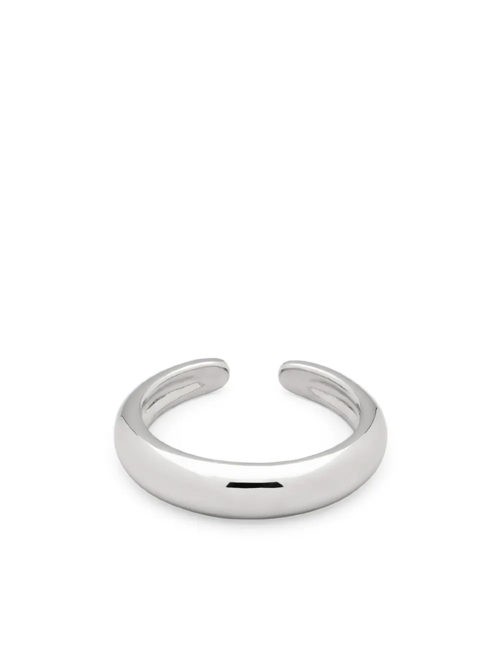 

Серьга-кафф с родиевым покрытием Tom Wood, серебряный