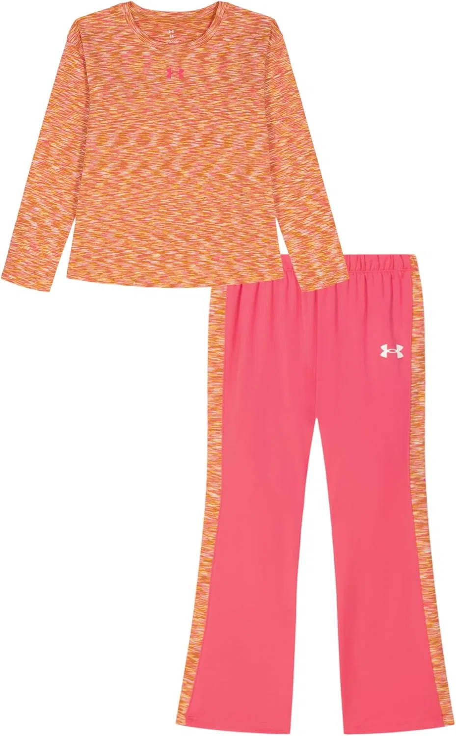 Леггинсы с туникой Under Armour для девочек, Super Pink Twist