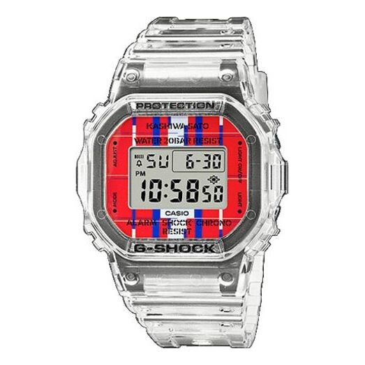 

Часы CASIO G-Shock Digital 'White orange', красный