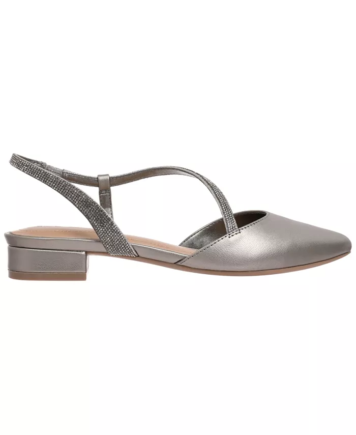 Женские босоножки Sloanee Eve Slingback Style & Co, серебро — фото 2