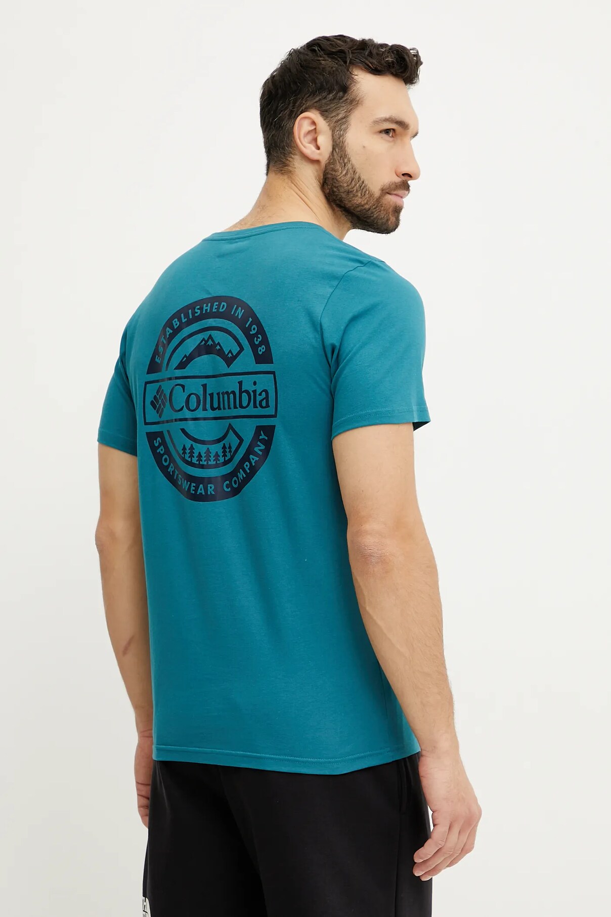 

Футболка Rapid Ridge из хлопка Columbia, бирюзовый