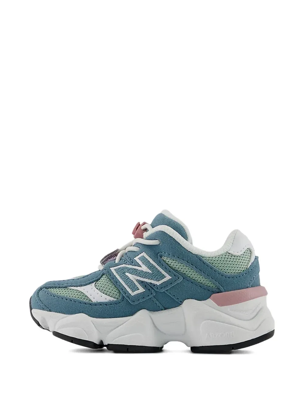 Кроссовки 9060 на низкой подошве New Balance Kids, синий — фото 4
