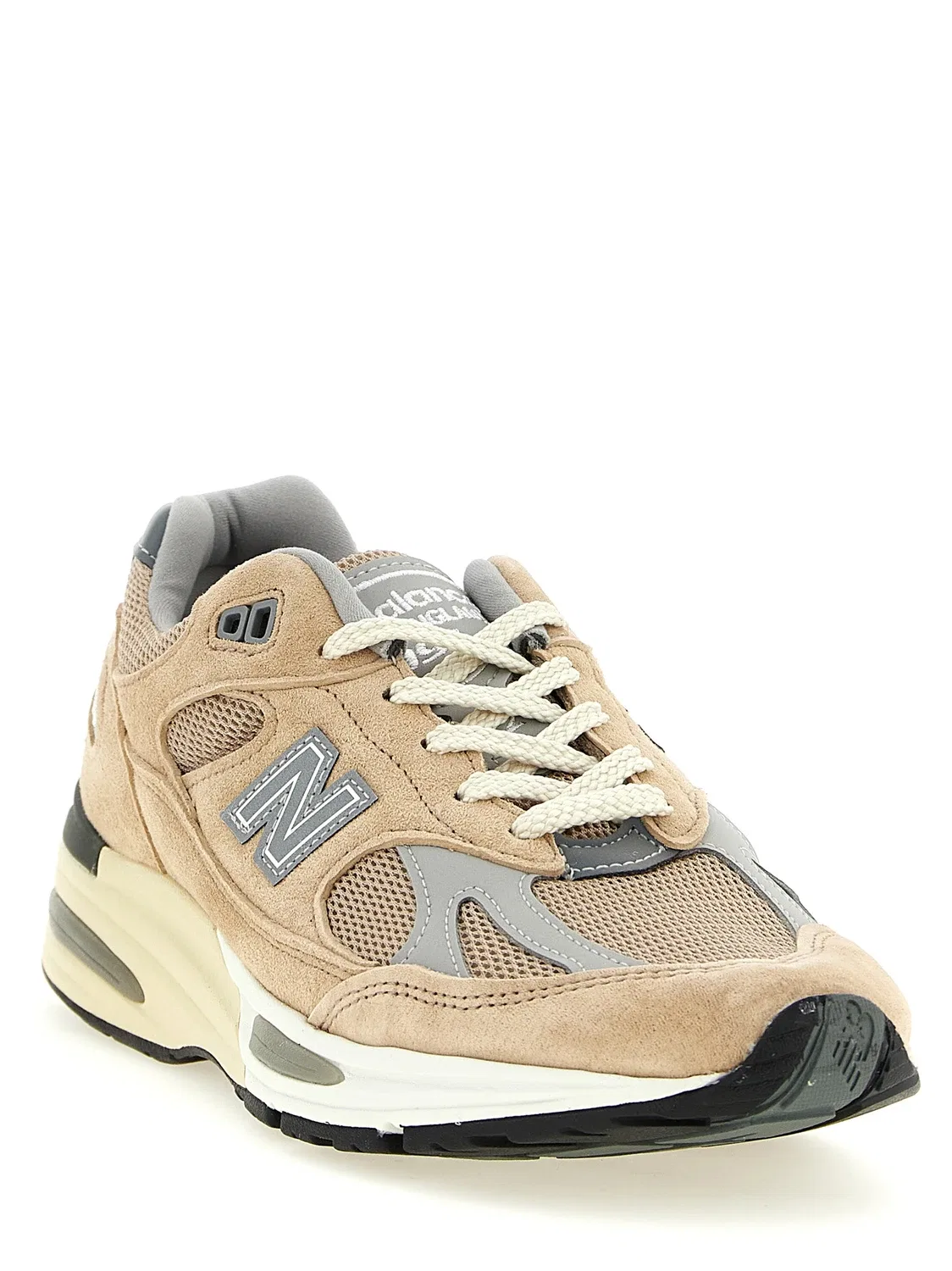 Кроссовки «Сделано в Великобритании 991V2» NEW BALANCE, бежевый — фото 2