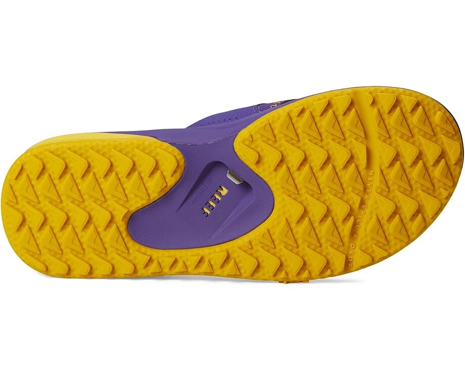 Сандалии Reef Fanning Pregame, цвет Purple/Gold — фото 3