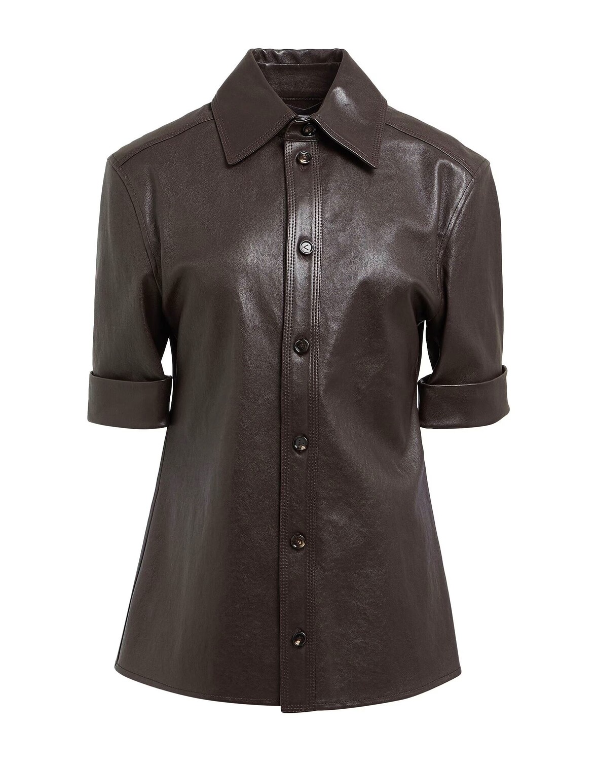 

Рубашка Bottega Veneta, темно-коричневый