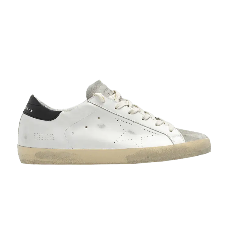 Кроссовки Golden Goose Wmns Superstar White Black, белый