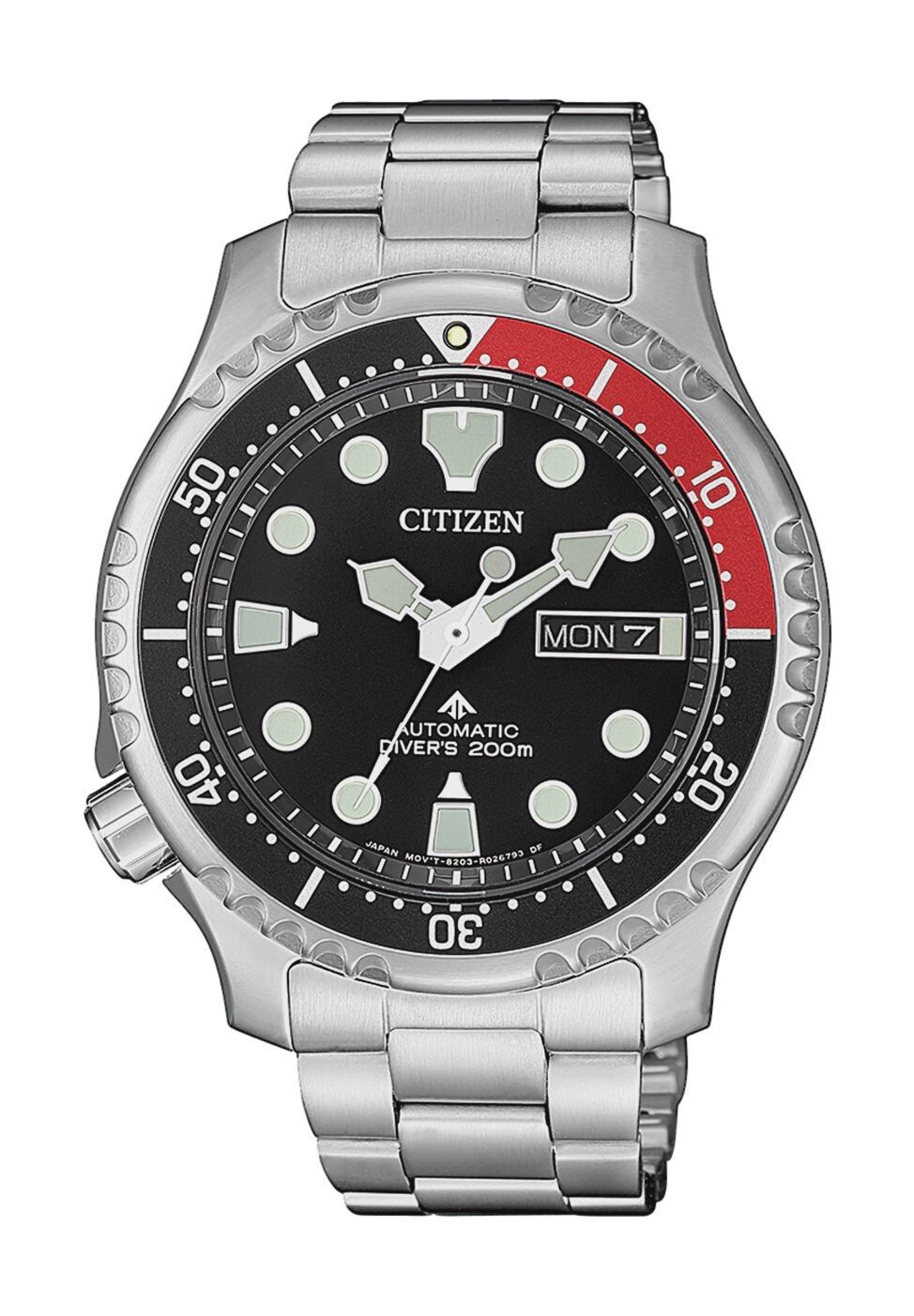 

Мужские дайверские часы Promaster Diver NY0085-86EE CITIZEN, серебро