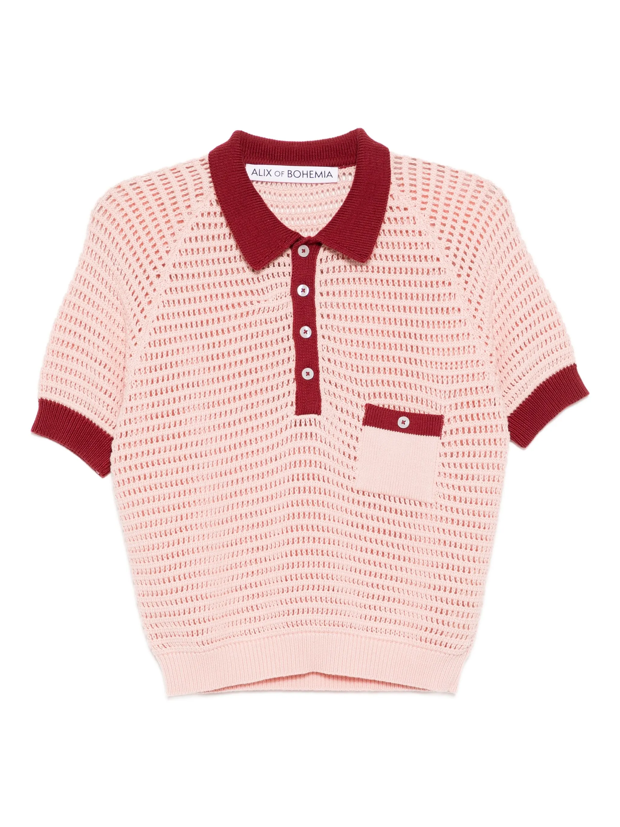 

Топ LESSI в технике кроше Alix Of Bohemia, розовый