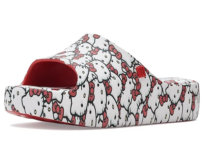 Сандалии Free Platform Slide Hello Kitty Mini Melissa, Red/White — фото 2